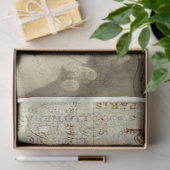 ロマンティックウーマンインパリデコパージュ紙 薄葉紙 (ギフト)