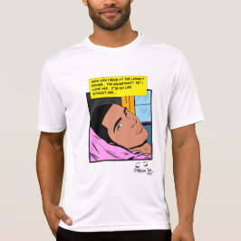 ロマンティックエコーズ 孤独なハート ロマンス コミック Tシャツ