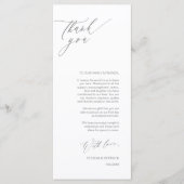 ロマンティックグレースクリプトプレイス設定サンキューカード プログラム (正面)