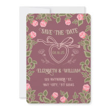 ロマンティックコテージコアバラ-ヴィンテージハートロケット