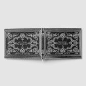 ロマンティックシルバーアンティークルックゲストブック ゲストブック (全面)