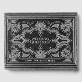 ロマンティックシルバーアンティークルックゲストブック ゲストブック (裏面)