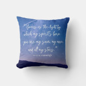 ロマンティックスターズカミングズ引用文 クッション (正面)