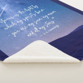 ロマンティックスターズカミングズ引用文 シェルパブランケット (3/4)