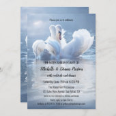 ロマンティックスワンレイクアニバーサリーパーティー 招待状 (正面/裏面)