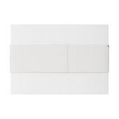 ロマンティックダスティブルーウェルカム結婚フローラ 招待状ベリーバンド (裏面例)