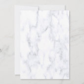 ロマンティックトロピカルウェディングアナウンスメント 招待状 (裏面)