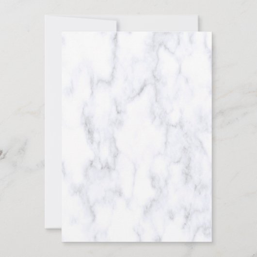 ロマンティックトロピカルウェディングアナウンスメント 招待状 (裏面)