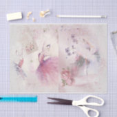 ロマンティックバレリーナデザインシリーズ3 薄葉紙 (クラフト)