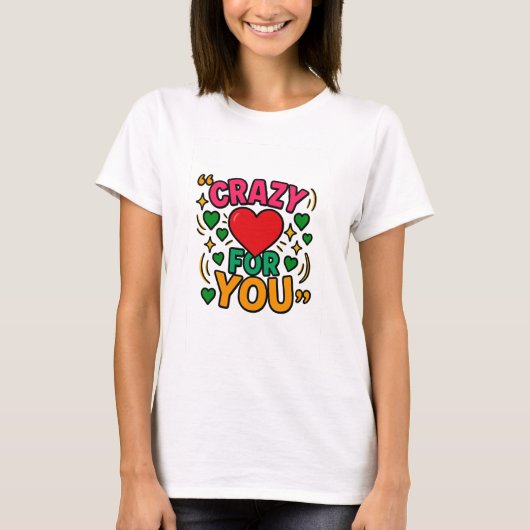 ロマンティックバレンタインデーTシャツ Tシャツ (正面)