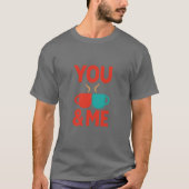 ロマンティックバレンタインデーTシャツ Tシャツ (正面)