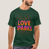ロマンティックバレンタインデーTシャツ Tシャツ (正面)