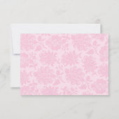 ロマンティックパリRSVP 出欠カード (裏面)