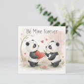 ロマンティックパンダカード - 永遠に愛してる シーズンカード (スタンド正面)