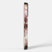 ロマンティックピンクの芍薬のiPhone 16 / iPadケース Case-Mate iPhoneケース (裏面 / 右)