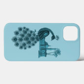 ロマンティックブルーホウ Case-Mate iPhoneケース (裏面 (横))