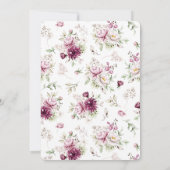 ロマンティックブルーム フラワーピオニー ペンタクル セーブザデート (裏面)