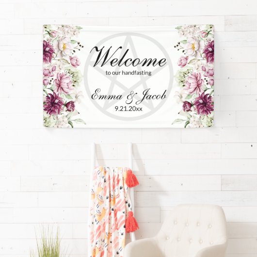 ロマンティックブルーム フラワーピオニー ペンタクル 横断幕 (インサイチュ)