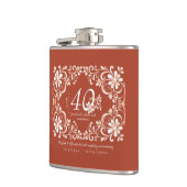 ロマンティックレッドラスト40 周年記念フラスコ フラスク (左)