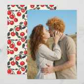 ロマンティック アーシー フォト 招待状 (正面/裏面)