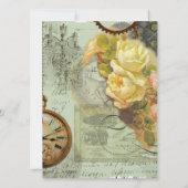 ロマンティック·ゲゼボ·ファンシースクロールズ 招待状 (裏面)