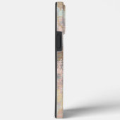 ロマンティック, ゴールド, ティール,, 水彩画, シック, 花柄のTi Case-Mate iPhoneケース (裏面 / 右)