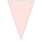 ロマンティック テンダー ローズ デリケート グラデーション バンティングフラッグ (第1の旗)