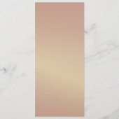 ロマンティック バーガンディ ウェディング メニュー (裏面)