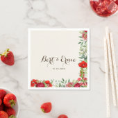 ロマンティック ボタニカル ウェディング スタンダード カクテル スタンダードカクテルナプキン (インサイチュ)