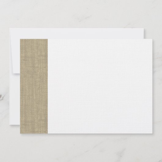 ロマンティック·レース·アンド·ボウ結婚ズ 招待状 (裏面)