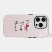 ロマンティック ローズ ペタル iPhoneケース (裏面横)