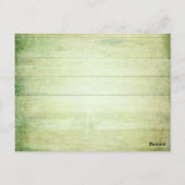 ロマンティック ヴィンテージ フォト コラージュ ラブ メッセージ ポストカード (裏面)