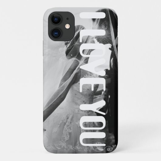 ロマンティック I LOVE YOU iPhone 11 カメラケース Case-Mate iPhoneケース (裏面)