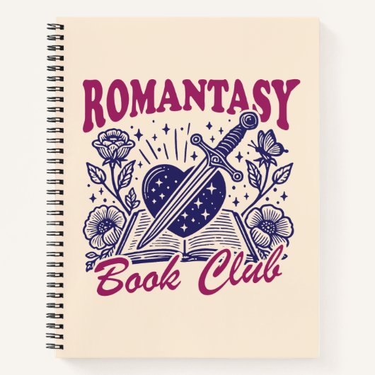 ロマンファンタジー読書クラブ ノートブック (正面)