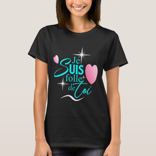 ロマンフランスのティックデザイン Tシャツ (正面)