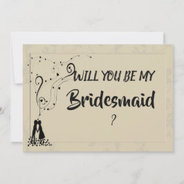 ロマンモダンエレガントスの花嫁 招待状