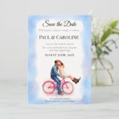 ロマンモダンカジュアルトカップル婚約パーティ セーブザデート (スタンド正面)