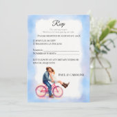 ロマンモダンカジュアルトカップル婚約パーティ セーブザデート (スタンド正面)