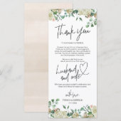 ロマンモダンクプレイス設定サンキューカード プログラム (正面/裏面)