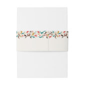 ロマンモダンスエレガントフローラ結婚リース 招待状ベリーバンド (裏面例)