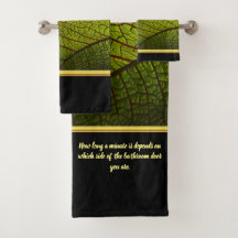 ロマンモダンチックな金ゴールドフォイルの葉の黒いバストウ