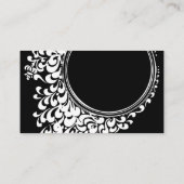 ロマンモダンチッ結婚ク夫婦の座席表 プレイスカード (裏面)