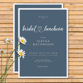 ロマンモダンティブミニマルルーブライダルルンチョン 招待状