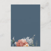 ロマンモダンティブルーガーデンフローラ披露宴 エンクロージャーカード (裏面)