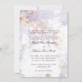 ロマンモダンム絵画結婚式招待状 招待状 (正面)