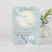 ロマン中国のテエレガントィック結婚式招待状 (スタンド正面)