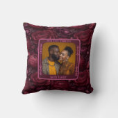 ロマン感動的ティック結婚装飾用クッション クッション (裏面)