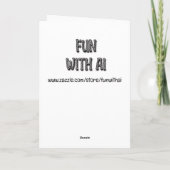 ロマン気のあるそぶりをしたティック得な、私の目は カード (裏面)