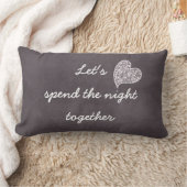 ロマン気のあるそぶりをしたティラブ引用文 ランバークッション (ブランケット)