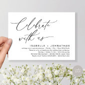 ロマン祝ティングのディナ結婚ーパーティー 招待状